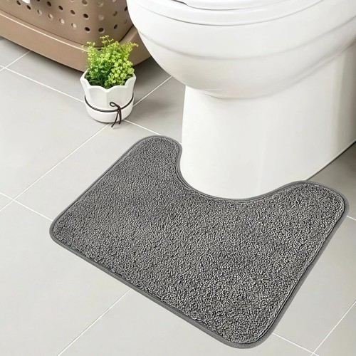 Piece toilet mats non slip - 1,