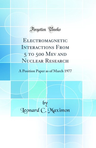 Electromagnetic interactions - electromagnetic,