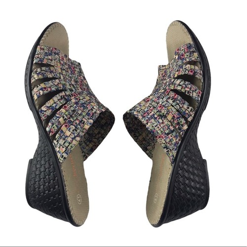Bernie mev kent woven wedge - bernie,